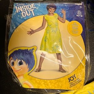 Disney’s Inside Out Joy Costume Girls Size 7-8